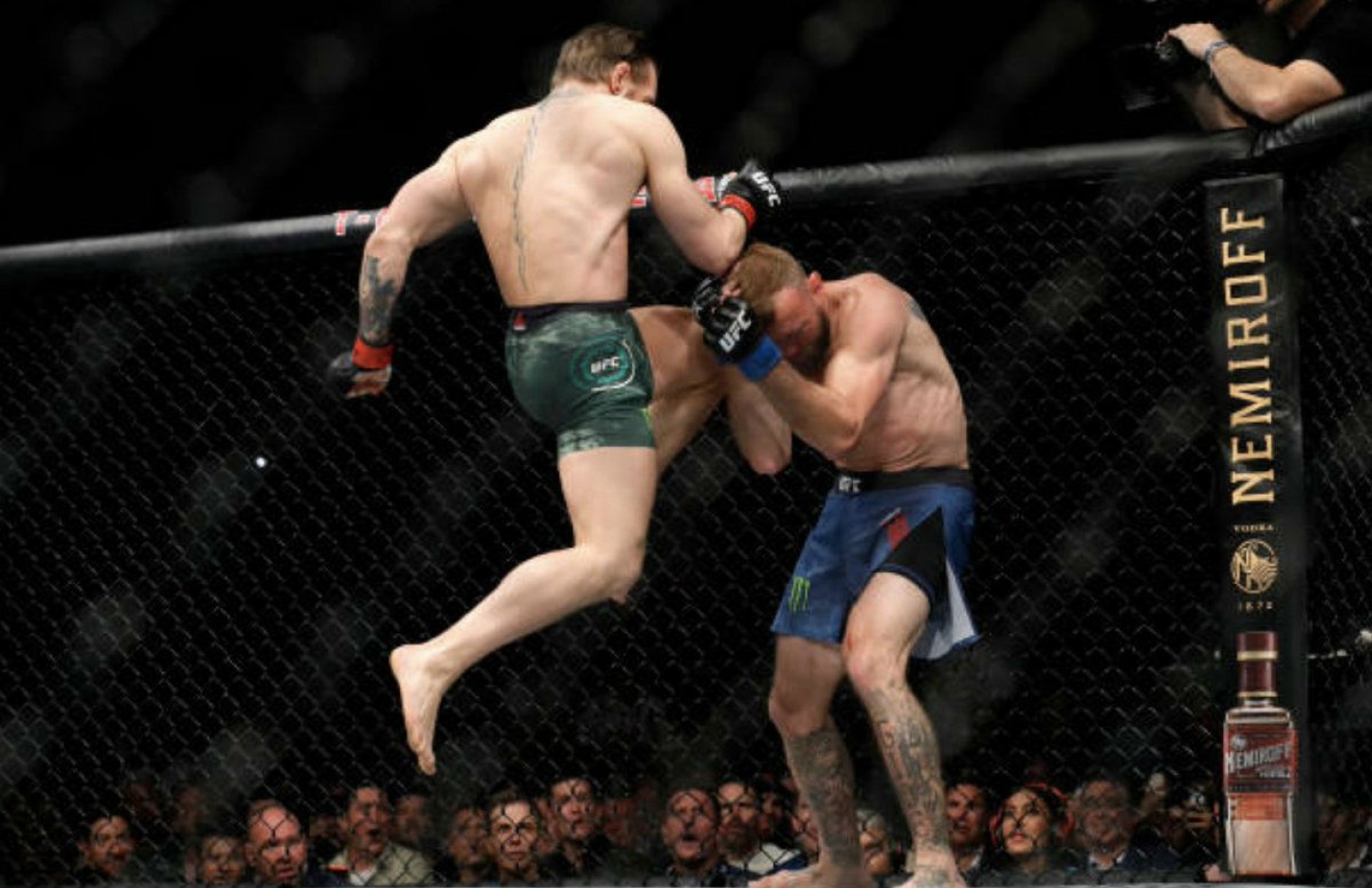 Макгрегор нокаутировал Серроне за 40 секунд на турнире UFC 246